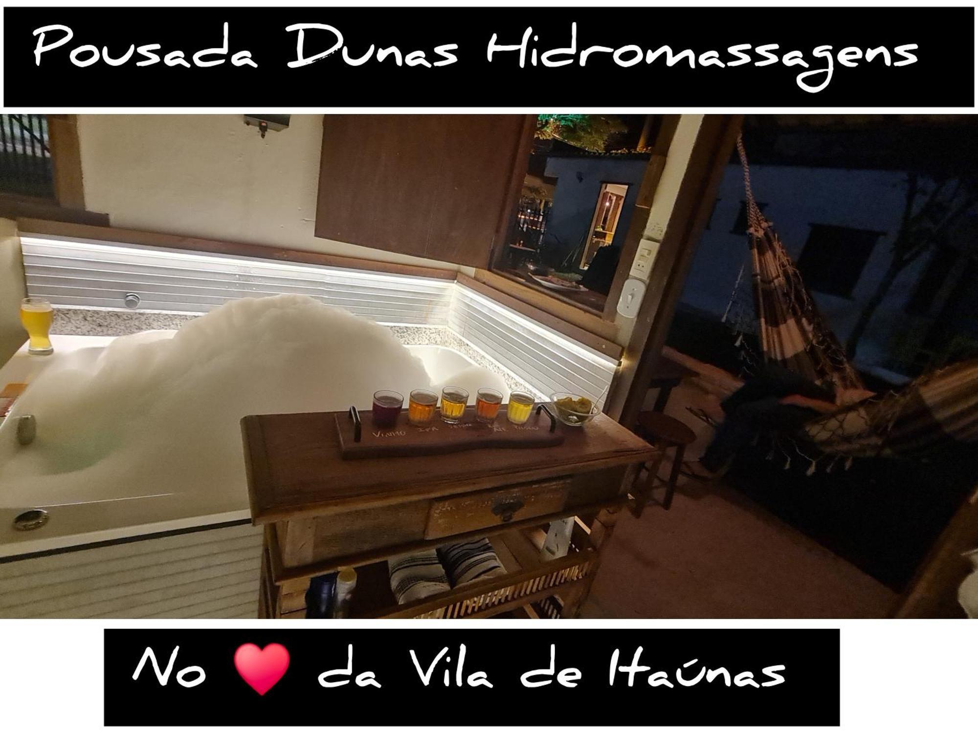 Pousada Dunas - Suites Com Hidromassagem No Coracao Da Vila إيتوناس المظهر الخارجي الصورة