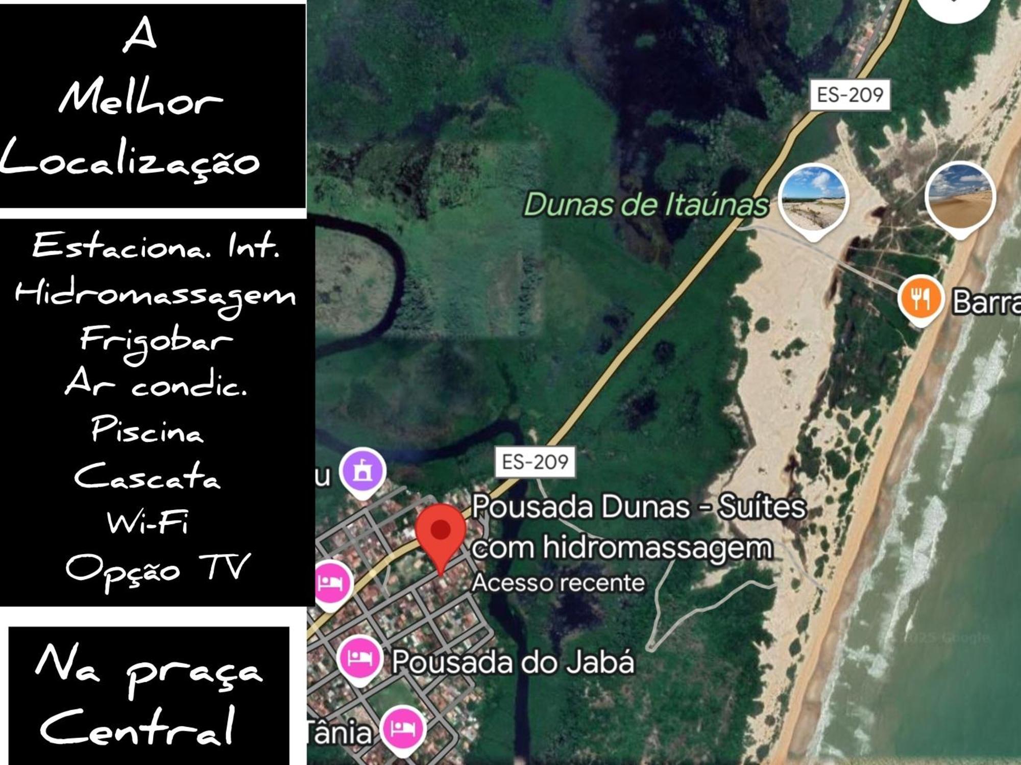 Pousada Dunas - Suites Com Hidromassagem No Coracao Da Vila إيتوناس المظهر الخارجي الصورة
