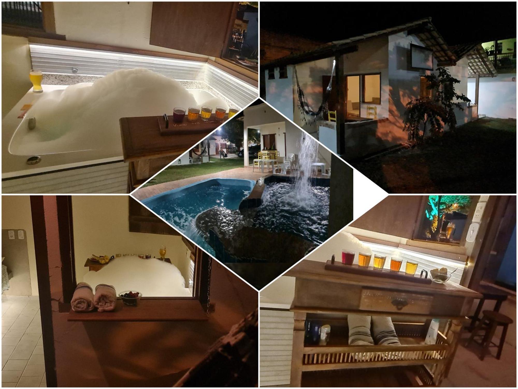 Pousada Dunas - Suites Com Hidromassagem No Coracao Da Vila إيتوناس المظهر الخارجي الصورة