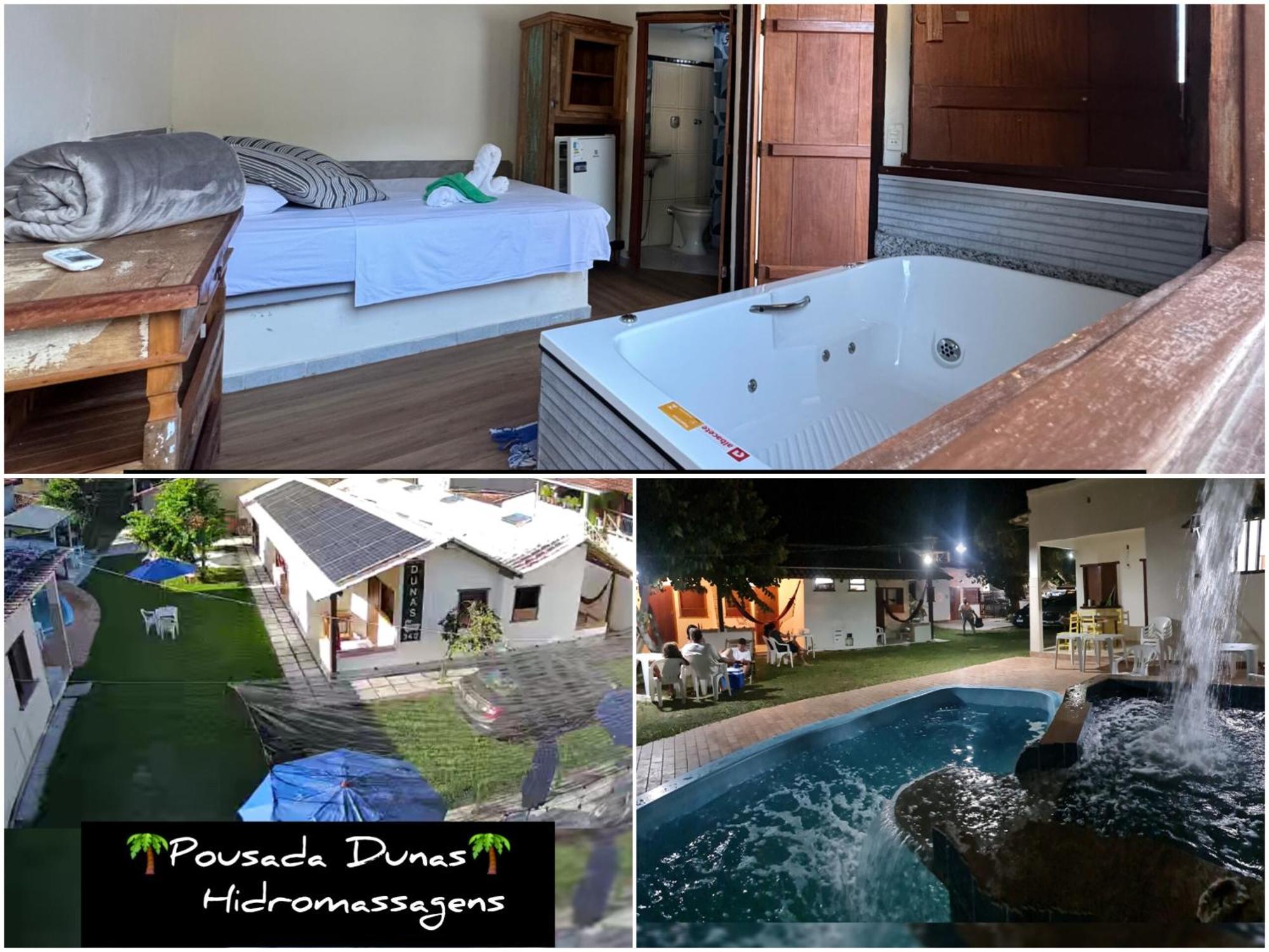 Pousada Dunas - Suites Com Hidromassagem No Coracao Da Vila إيتوناس المظهر الخارجي الصورة
